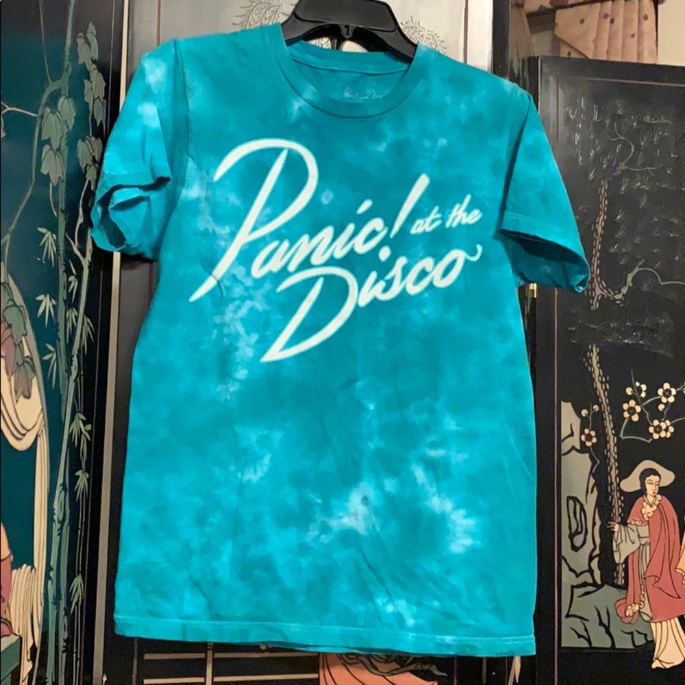 Panic at the disco tie dye t-shirt